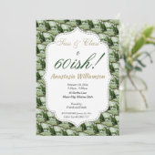 PRACHTIGE LELIE VAN DE VALLEI BLOEM UITNODIGING (Staand voorkant)