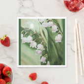 PRACHTIGE LELIE VAN DE VALLEI MONOGRAMMED SERVET (Insitu)