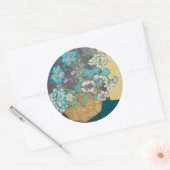 Prachtige lente I Ronde Sticker (Envelop)