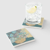 Prachtige lente I Stenen Onderzetter (Zijkant)