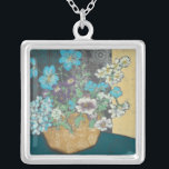 Prachtige lente I Zilver Vergulden Ketting<br><div class="desc">Floral</div>