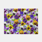 Prachtige lente pansies deurmat (Voorkant)