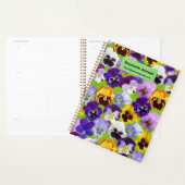 Prachtige lente pansies planner (Display)