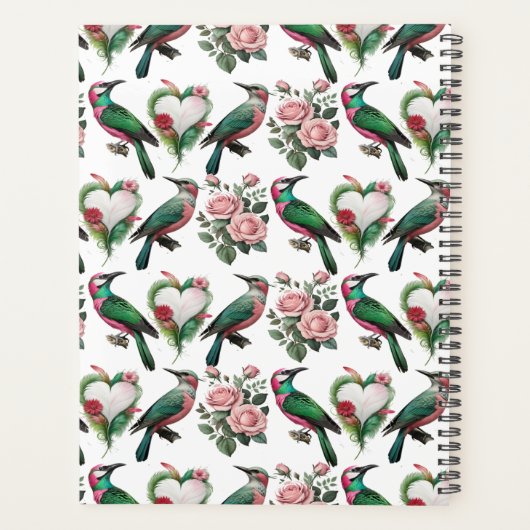 Prachtige lentevogel planner (Achterkant)