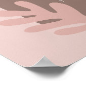 Prachtige levensstandaard in Boho Style Poster (Hoek)