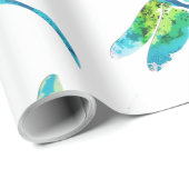 Prachtige libel cadeauverpakking cadeaupapier (Rol Hoek)