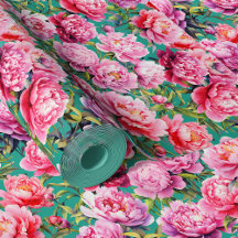 Prachtige Liefde pioenrozen op mint groen