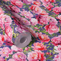 Prachtige Liefde pioenrozen op violette amethist