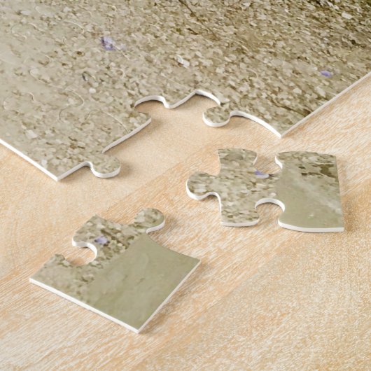 Prachtige Lila Vloertuinmarry Me Puzzle Legpuzzel (Zijkant)