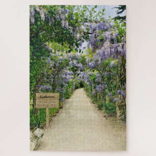 Prachtige Lila Vloertuinmarry Me Puzzle Legpuzzel