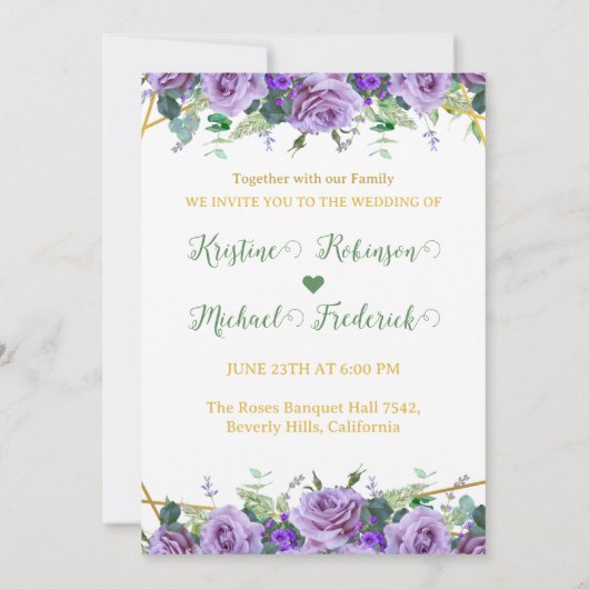 Prachtige Lila wijngaard | Foto De datum opslaan Kaart (Achterkant)