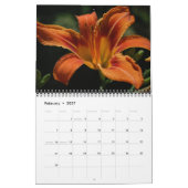 Prachtige Lily Photo Calendar Kalender (Feb 2027)