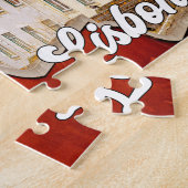 Prachtige Lissabon, Portugal Legpuzzel (Zijkant)