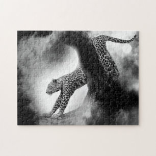 Prachtige Luipaard. Legpuzzel