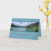 Prachtige Lungernersee, Oberwald, Zwitserland Kaart (Gele Bloem)