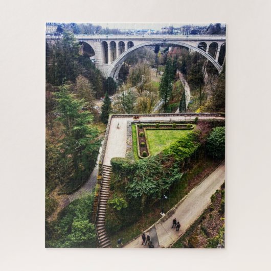 Prachtige Luxemburgse puzzel Legpuzzel (Verticaal)