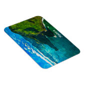 Prachtige Madeira Coastal Uitzicht olieverf Magneet (Rechterzijde)