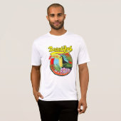Prachtige Magaluf, toucan logo T-shirt (Voorkant volledig)