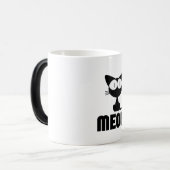 Prachtige magische geluksvogel mok (Voorkant links)