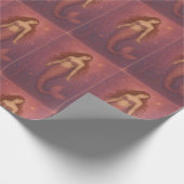 Prachtige magische zeemeermin cadeaupapier (Hoek)