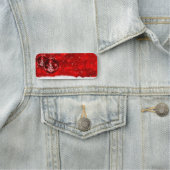 Prachtige, magnifieke Kerstmis Naamplaatje (In situ)