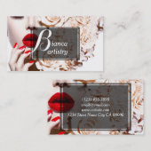 Prachtige Makeup Artist Visitekaartje (Voorkant / Achterkant)
