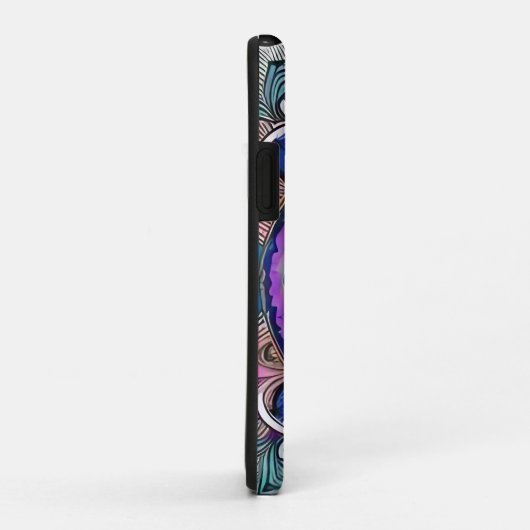 Prachtige Mandala Hoesje-Mate iPhone Case (Achterkant/rechts)