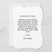 Prachtige Mandarin Duck Happy Birthday Kaart (Achterkant)