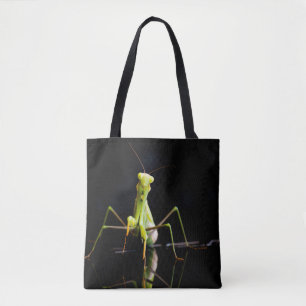 Prachtige mantis tote bag