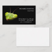 Prachtige mantis visitekaartje (Voorkant / Achterkant)