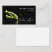 Prachtige mantis visitekaartje (Voorkant / Achterkant)