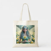 Prachtige March Fairy in narcissen Tote Bag (Achterkant)