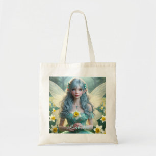 Prachtige March Fairy in narcissen Tote Bag