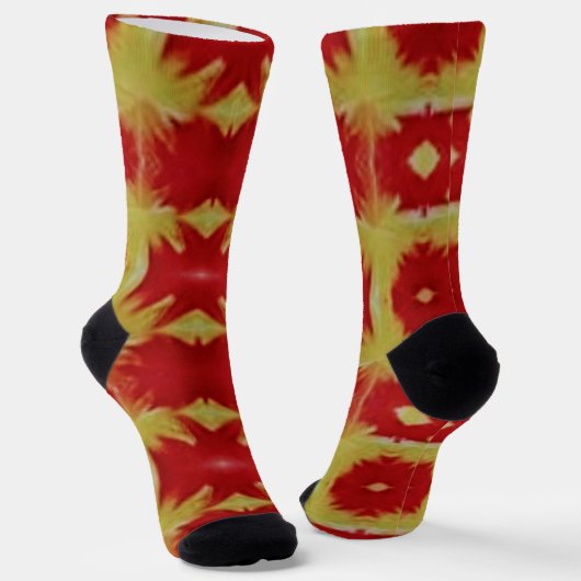 Prachtige Marigold Crew Sokken (Gebogen)