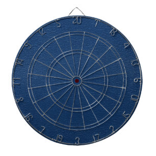 Prachtige marinesultuur met blauw leder dartbord