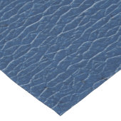 Prachtige marinesultuur met blauw leder medium tafelloper (Hoek)