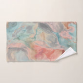 PRACHTIGE MARMEREN GRIJZE BADKAMER HANDDOEK SET (Handdoek)