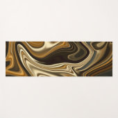 Prachtige marmerstijl - Mont Blanc Brown Yogamat (Voorkant (horizontaal))