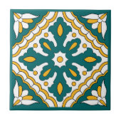 💛 prachtige Marokkaanse tegels XL patroon 💚 Tegeltje (Voorkant)