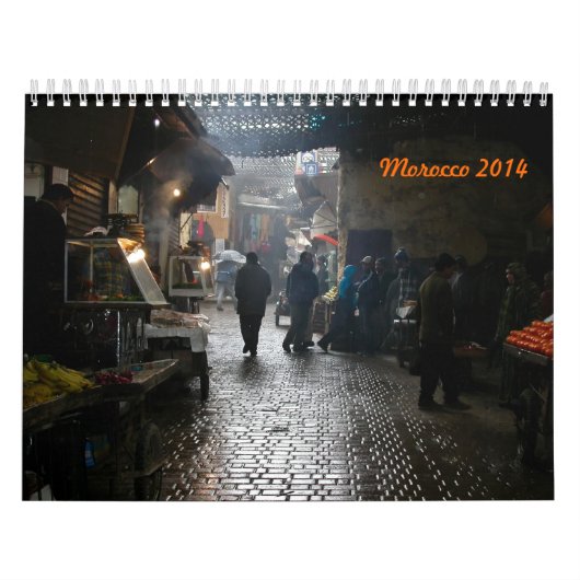prachtige marokko kalender 2014 (Hoes)