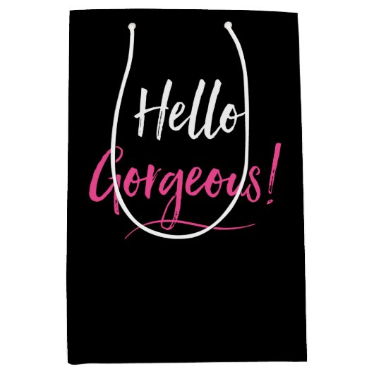 "Prachtige MEDIUM GIFT BAG" Medium Cadeauzakje (Voorkant)