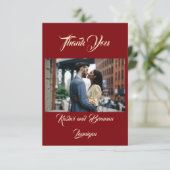 Prachtige Mehndi bruiloft dank u kaarten (Staand voorkant)