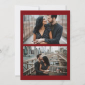 Prachtige Mehndi-huwelijkskaart om de datum te res Save The Date (Achterkant)