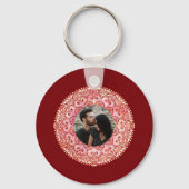 Prachtige Mehndi Sleutelhanger (Achterkant)