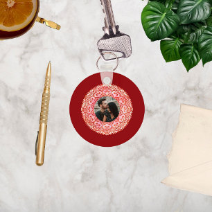 Prachtige Mehndi Sleutelhanger