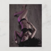 Prachtige meid briefkaart (Voorkant)