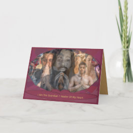 Prachtige mentale meditaties bedankkaart