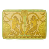 prachtige mermaiafdrukken badmat (Voorkant)