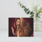 Prachtige Mermaid Briefkaart (Staand voorkant)