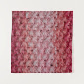 prachtige messenstof met rode en beige tinten, c wandkleed (Voorkant (horizontaal))